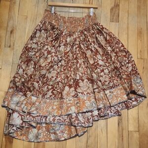 Zimmerman Silk Uneven Skirt